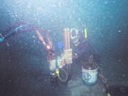 Underwater core sampling